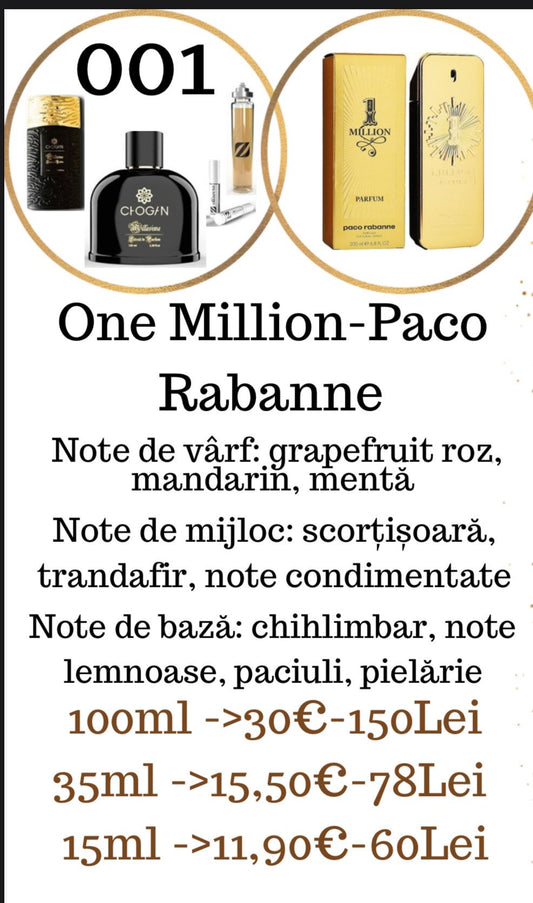 One milion Paco Rabanne