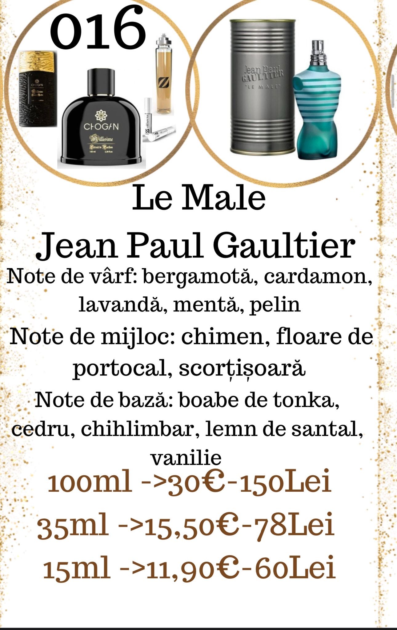 Le Male Jean Paul Gaultier 100ML