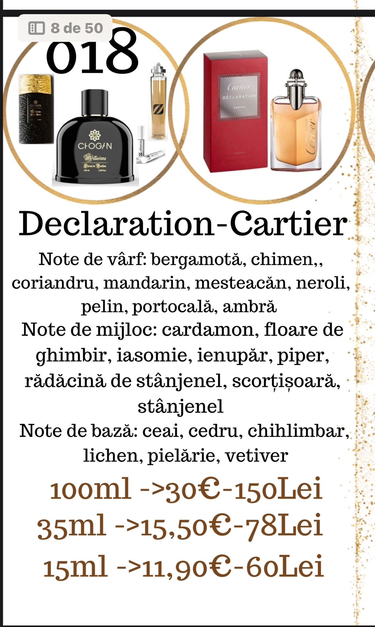 Declaration Cartier 100ML