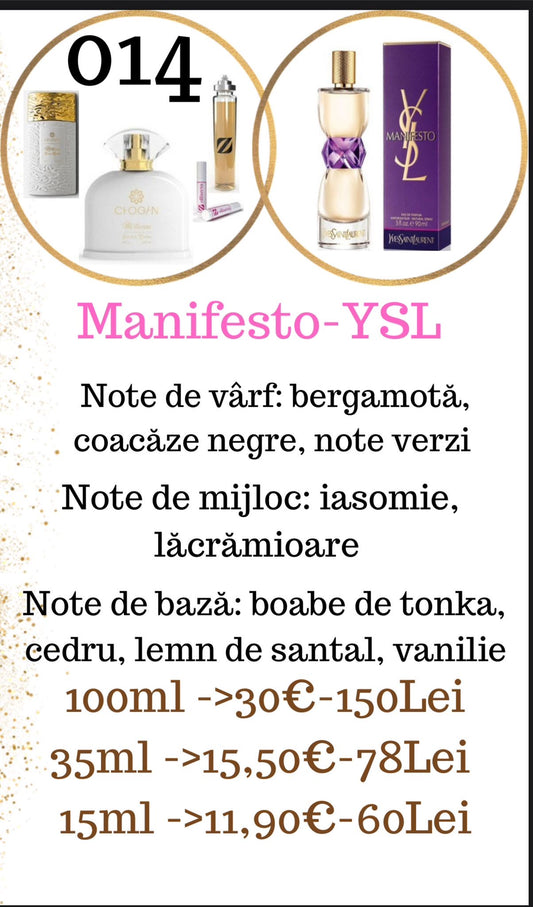 Manifesto YSL 100ML