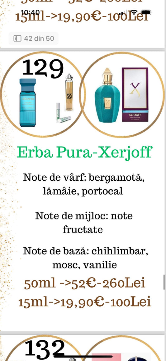 Erba Pura Xerjoff 50ML