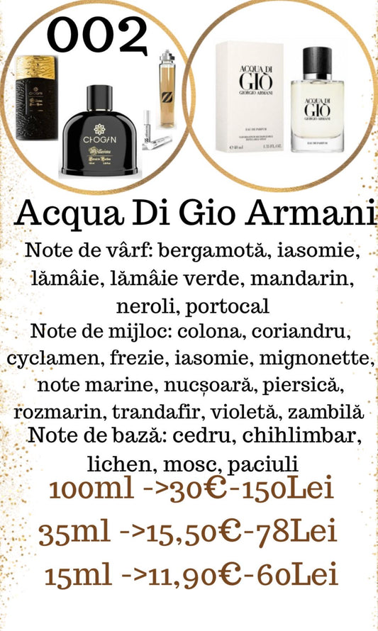 Acqua Di Gio Armani 100ML