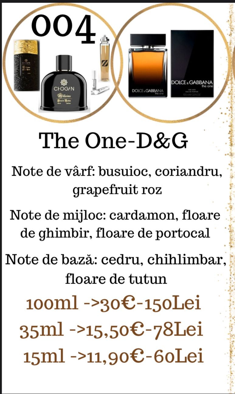 The One D&G 100ML